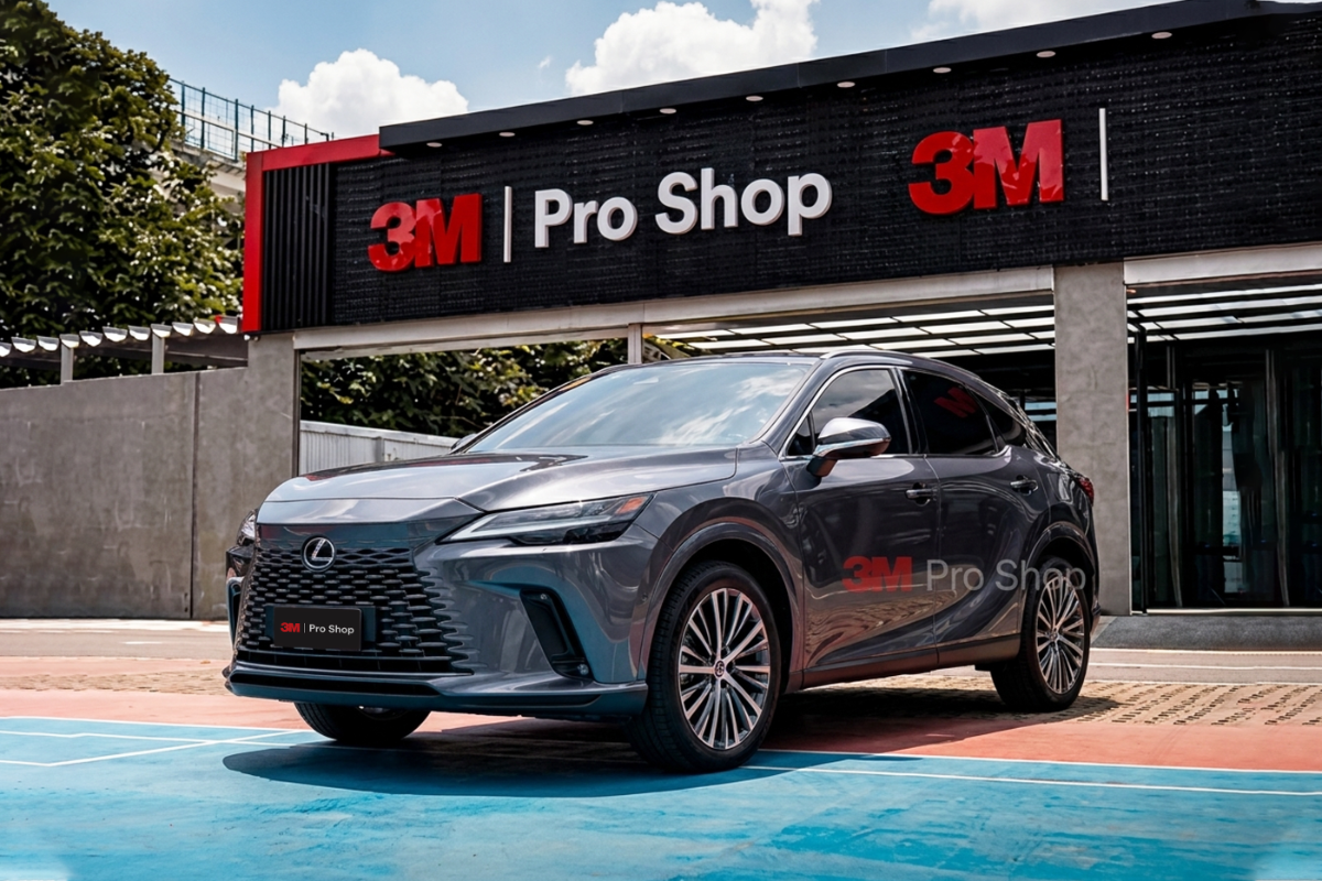 Xe Lexus sau khi thi công phim cách nhiệt tại 3M Pro Shop Auto365