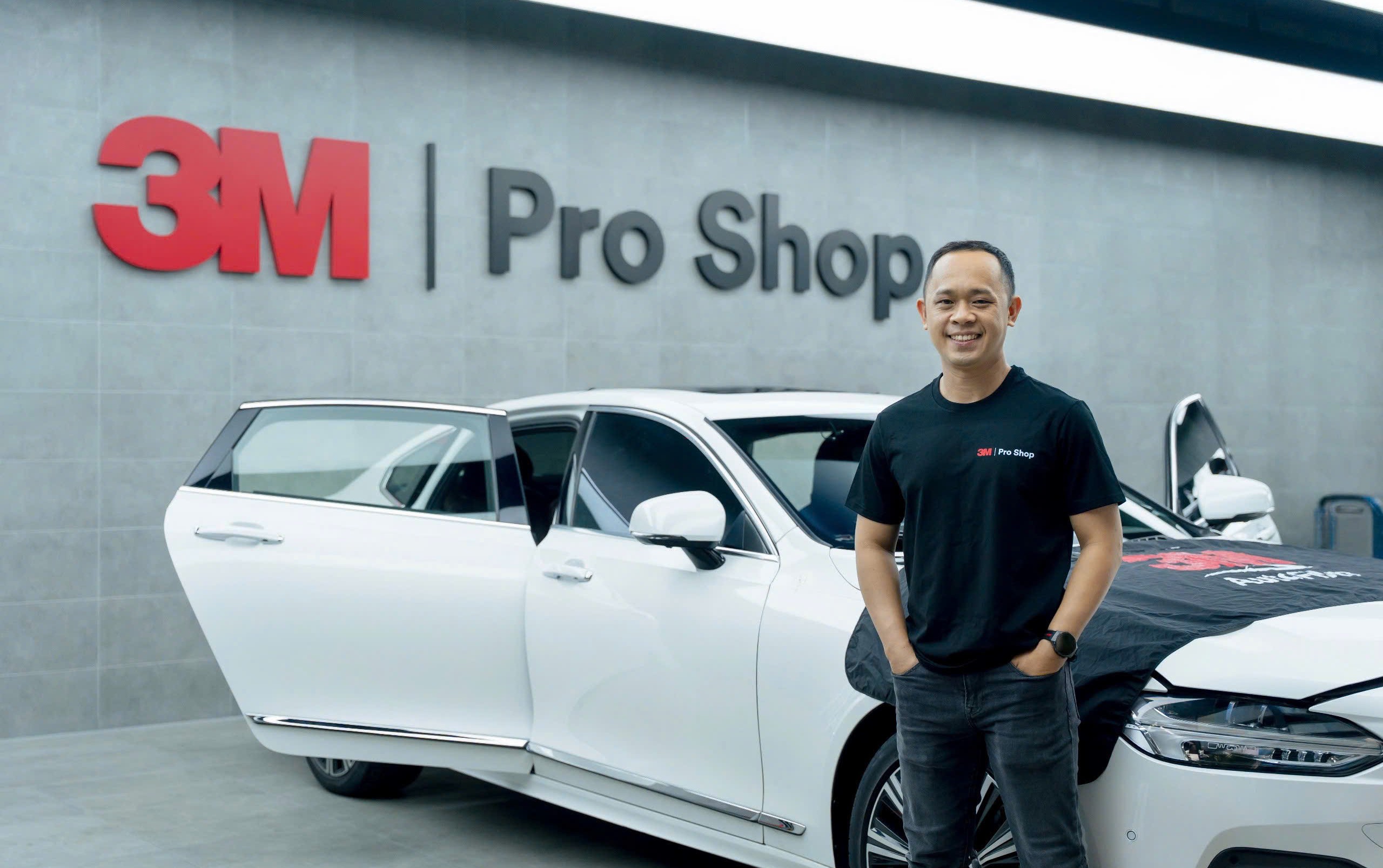 Anh Đặng Minh Hoàng tại 3M Pro Shop & Training Center